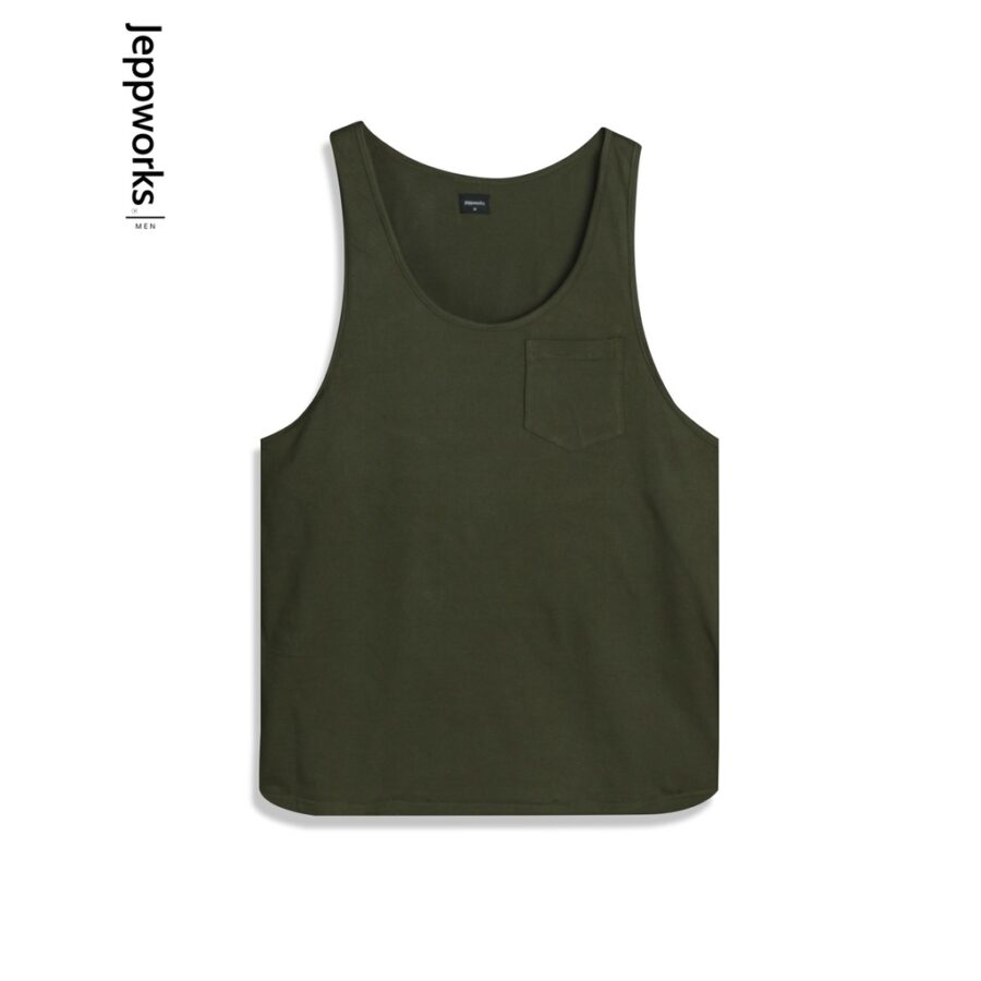 Jeppworks Jersey Sleeveless Tee Singlet Army
