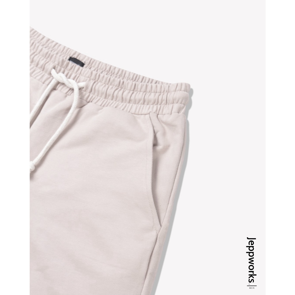 Jeppworks Celana Pendek Terry Light Brown - Image 3