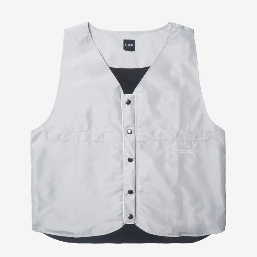 FITCH STUDIO | Utility Vest WP V.2 | Silver