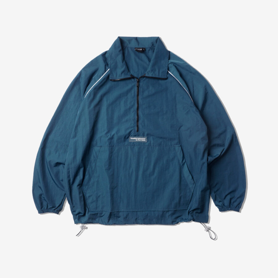 FITCH STUDIO | Anorak Jacket Crinkle | Steel Blue
