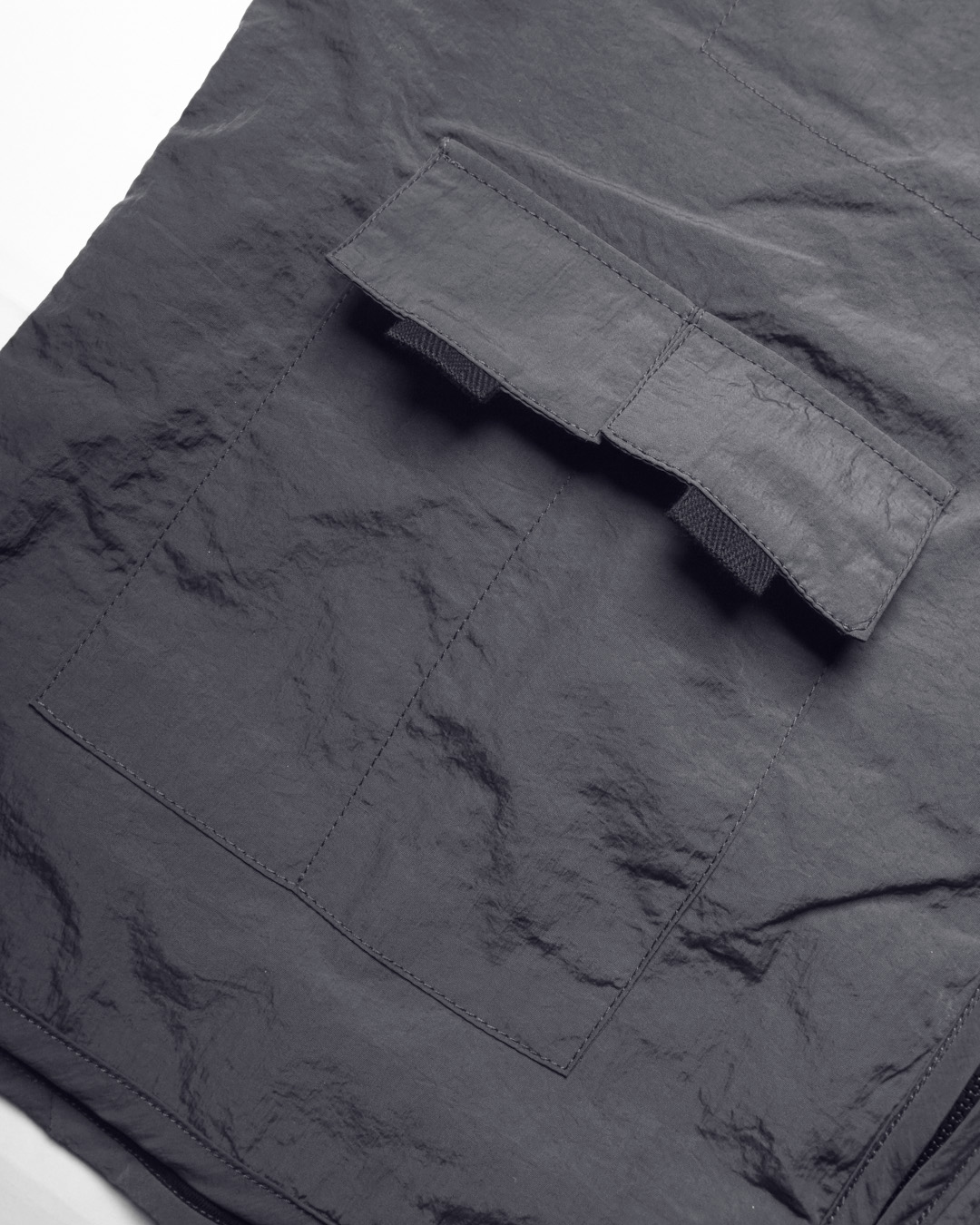 FITCH STUDIO | Crinkle Utility Vest V.1 | Stone Grey - Image 10
