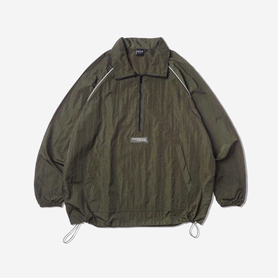 FITCH STUDIO | Anorak Jacket Crinkle | Army