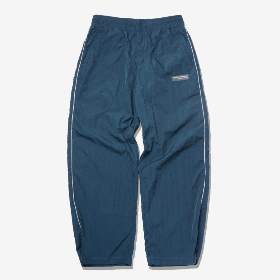 Fitch Studio Nylon Crinkle Trackpants - Steel Blue