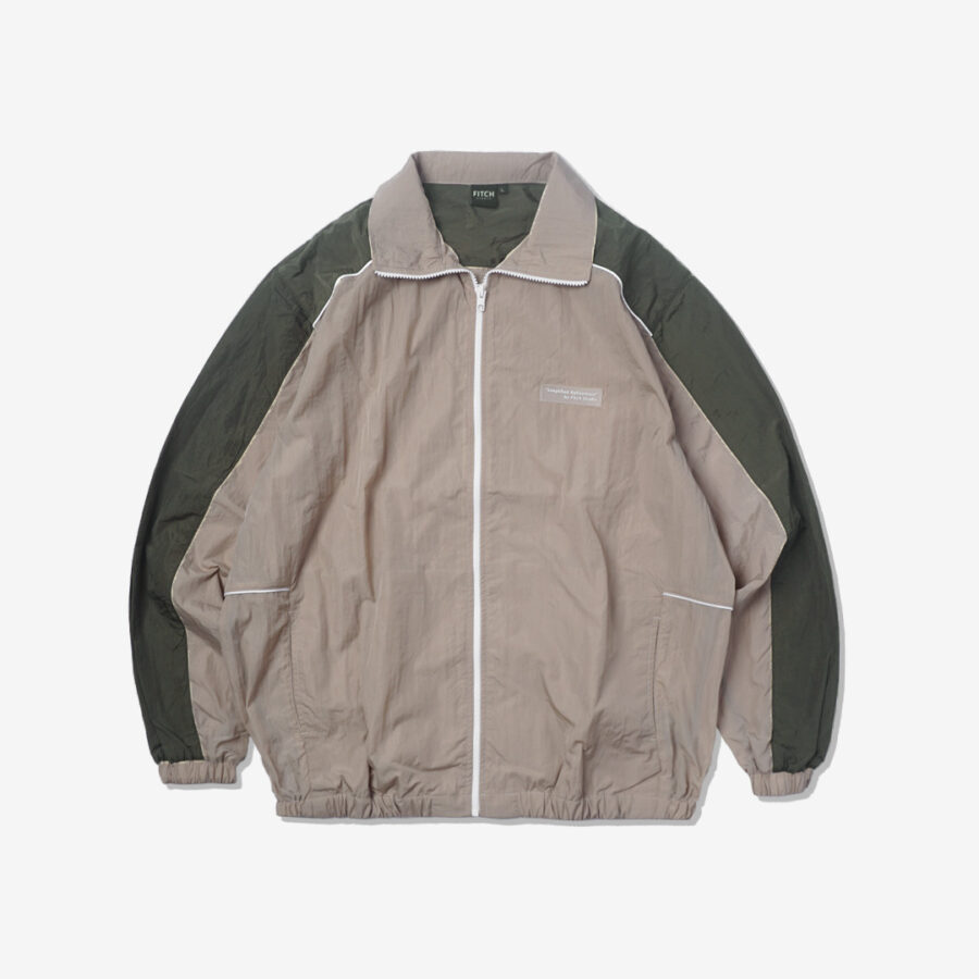 FITCH STUDIO | Tracksuit Crinkle Water Repellent | Beige