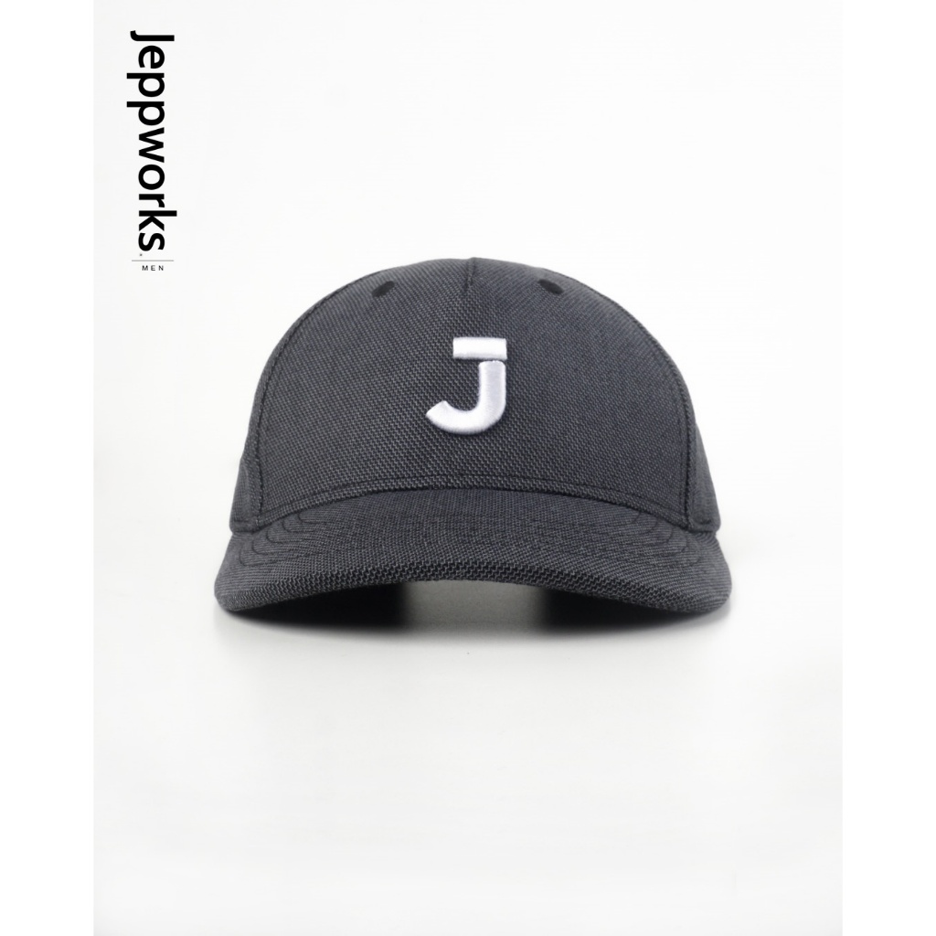 Jeppworks Box Wool Cap Embroidery - Navy - Image 2