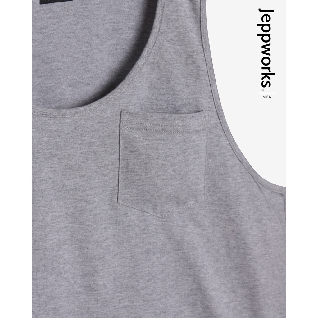 Jeppworks Jersey Sleeveless Tee Singlet - Misty - Image 2