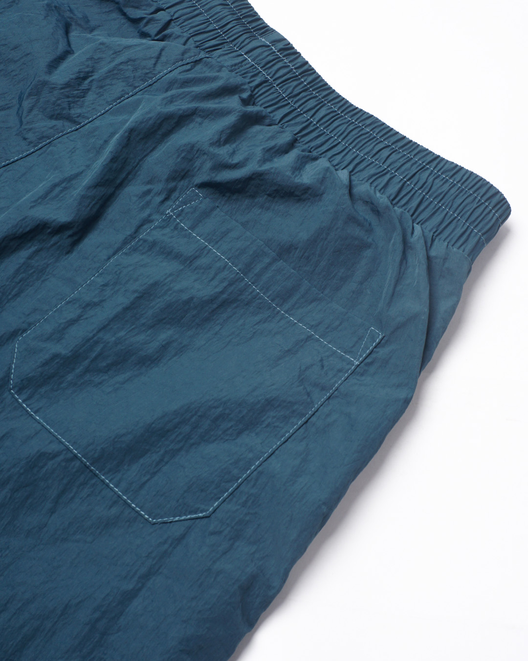 Fitch Studio Nylon Crinkle Trackpants - Steel Blue - Image 6