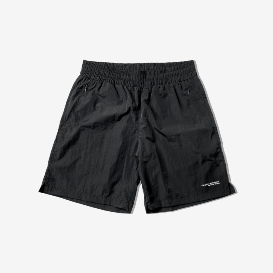 Fitch Studio Celana Pendek Nylon Crinkle V.1 | Black
