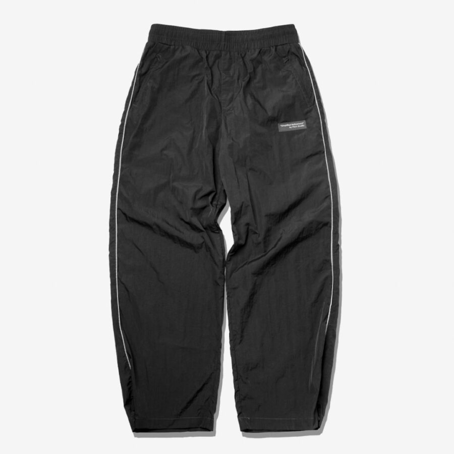 Fitch Studio Nylon Crinkle Trackpants - Black