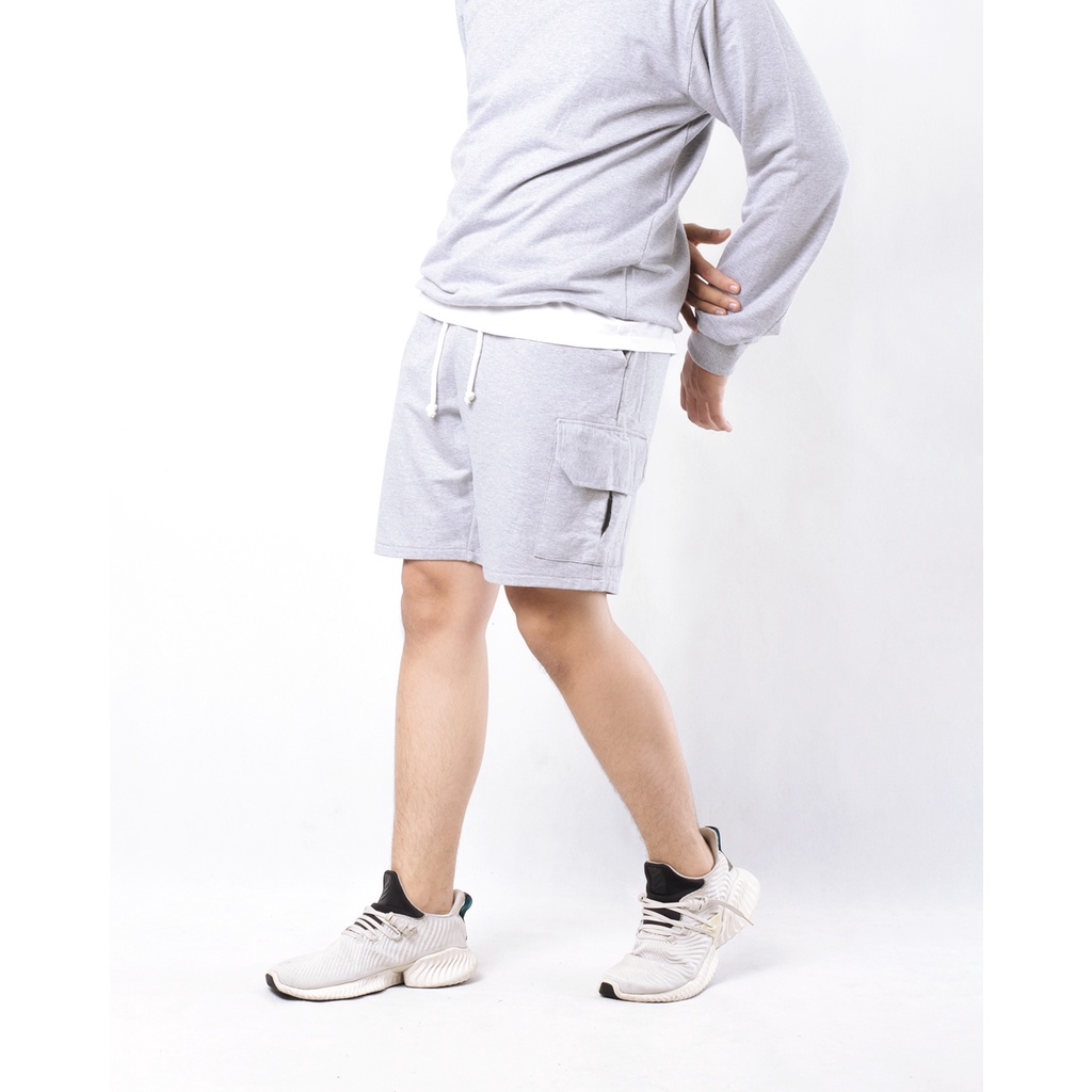 Jeppworks Celana Pendek Cargo Fleece Misty - Image 6