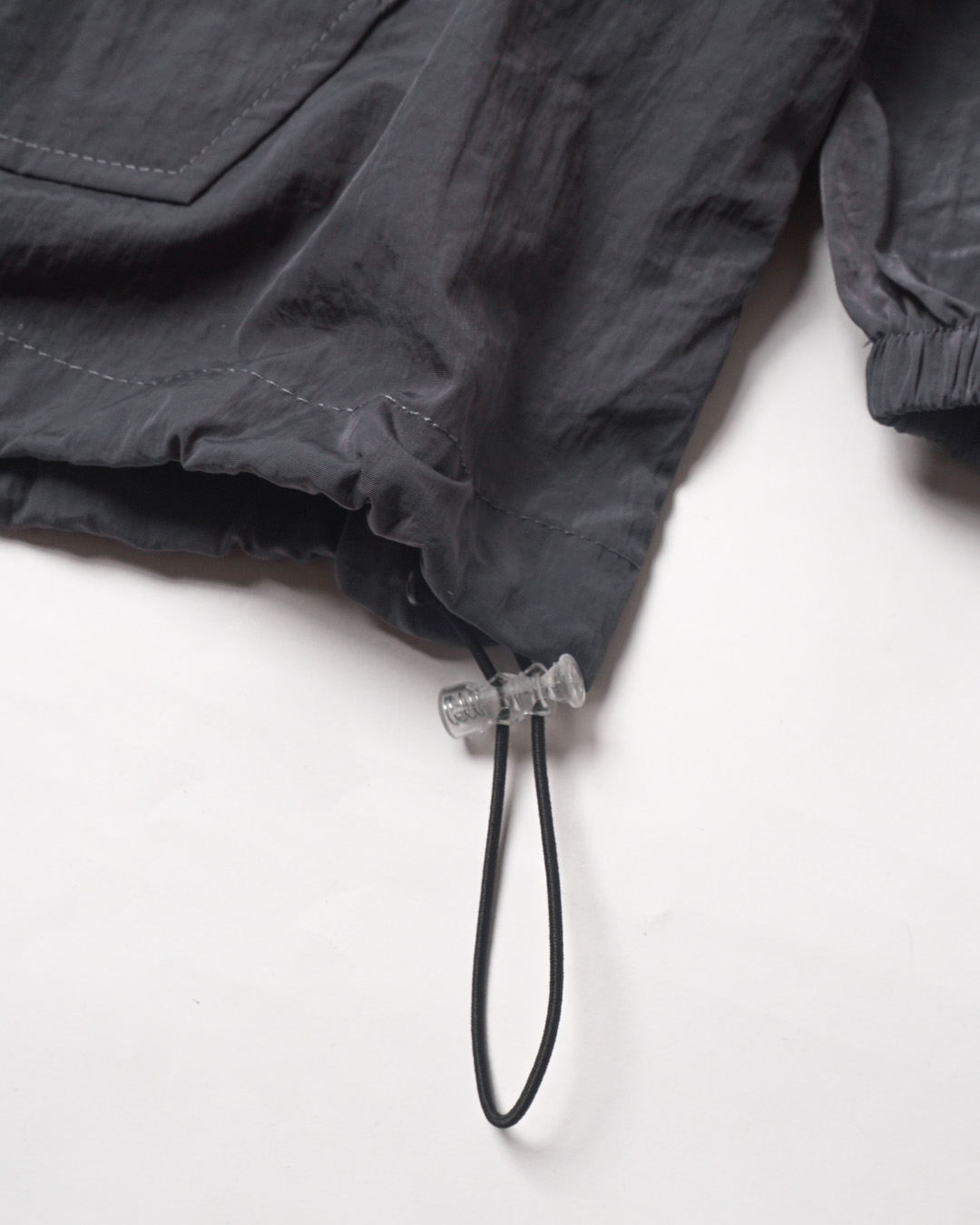 FITCH STUDIO | Anorak Jacket Crinkle | Stone Grey - Image 6