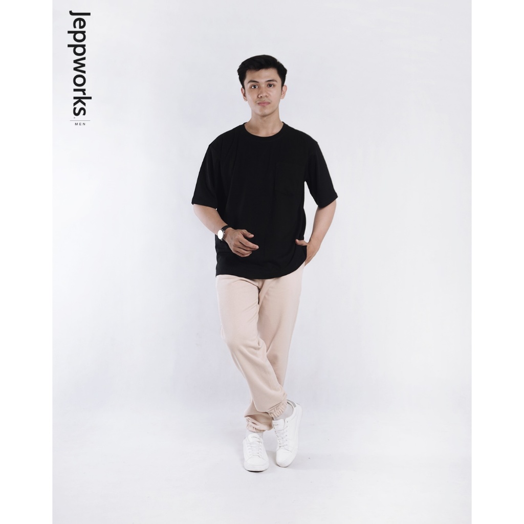 Jeppworks Oversize Pocket Tee - Black - Image 6