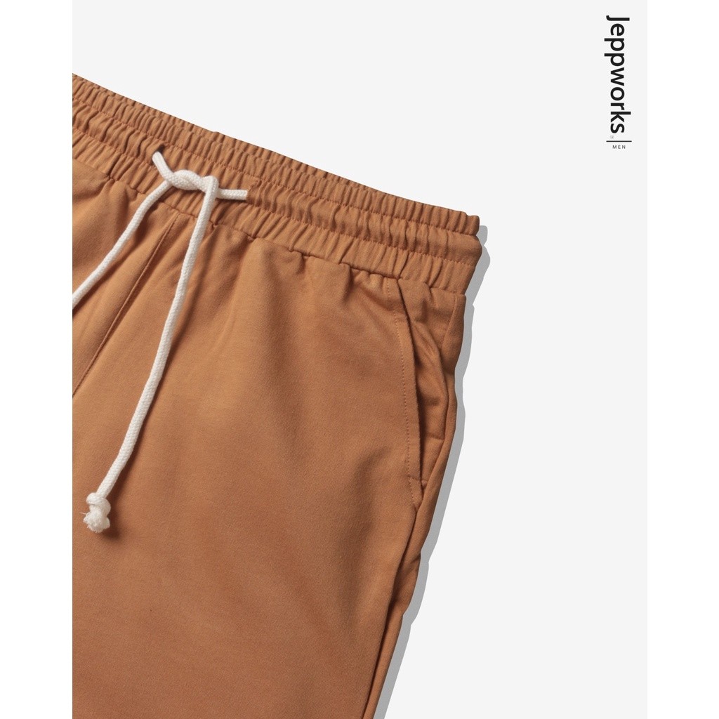 Jeppworks Celana Pendek Terry Almond Brown - Image 3
