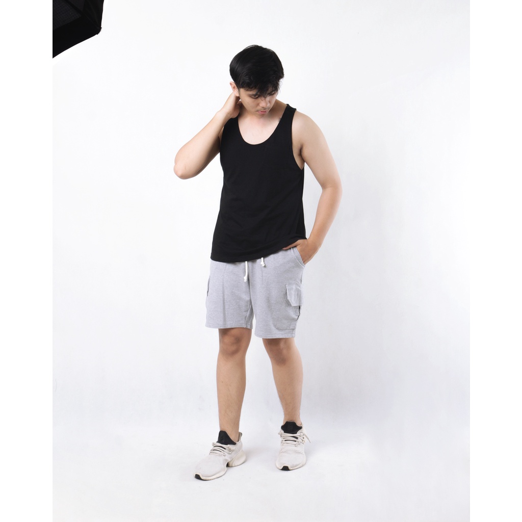 Jeppworks Jersey Sleeveless Tee Singlet Black - Image 5