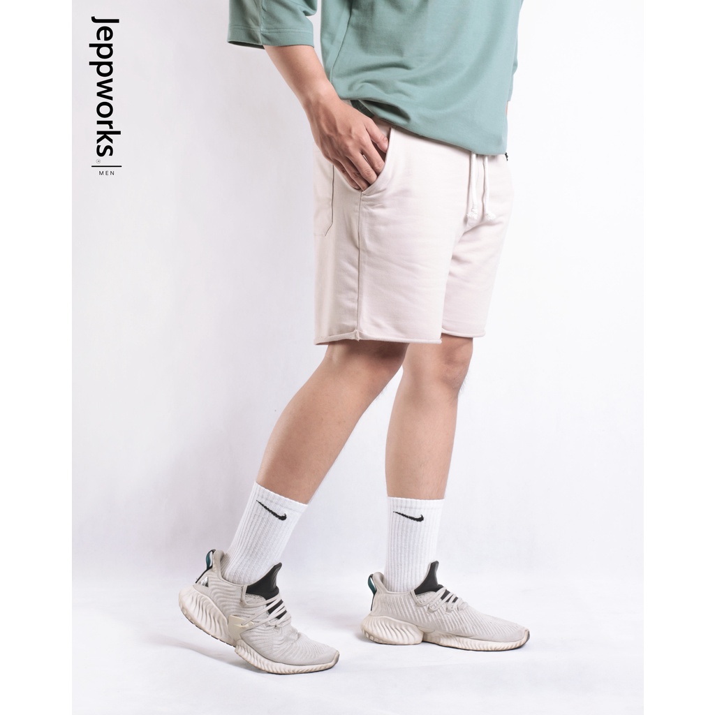 Jeppworks Celana Pendek Terry Light Brown - Image 2