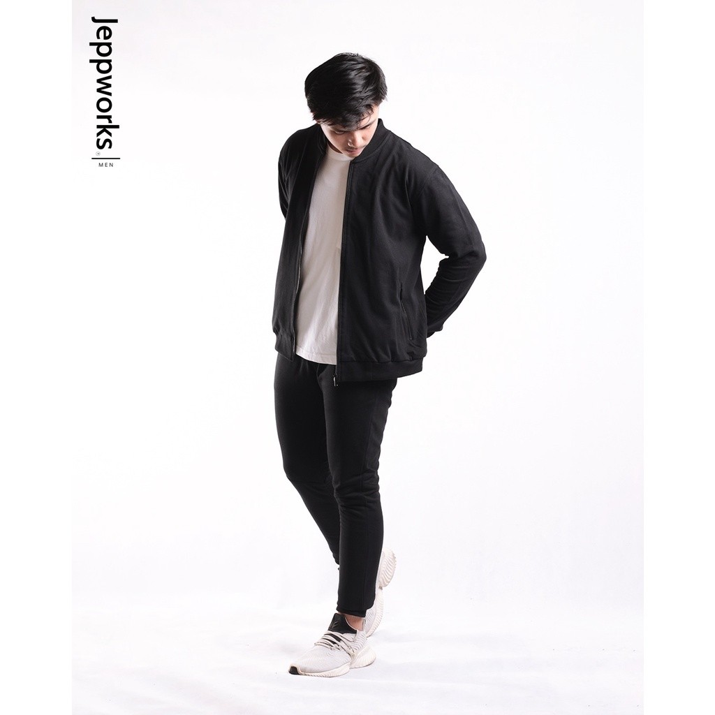 Jeppworks Jogger Pants Fleece Black - Image 2