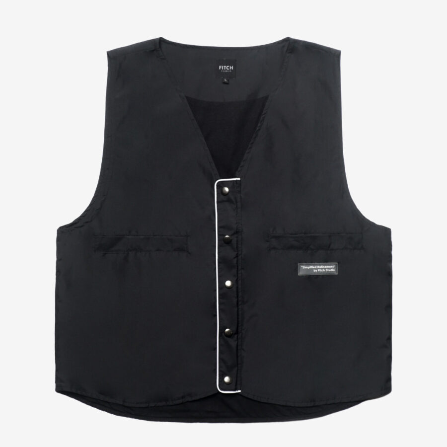 FITCH STUDIO | Utility Vest WP V.2 | Black