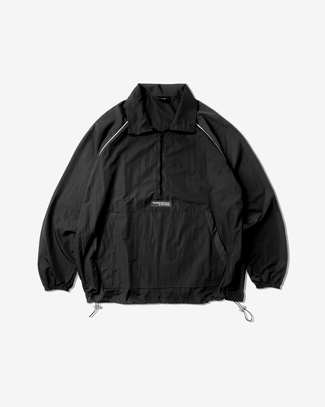 FITCH STUDIO | Anorak Jacket Crinkle | Black