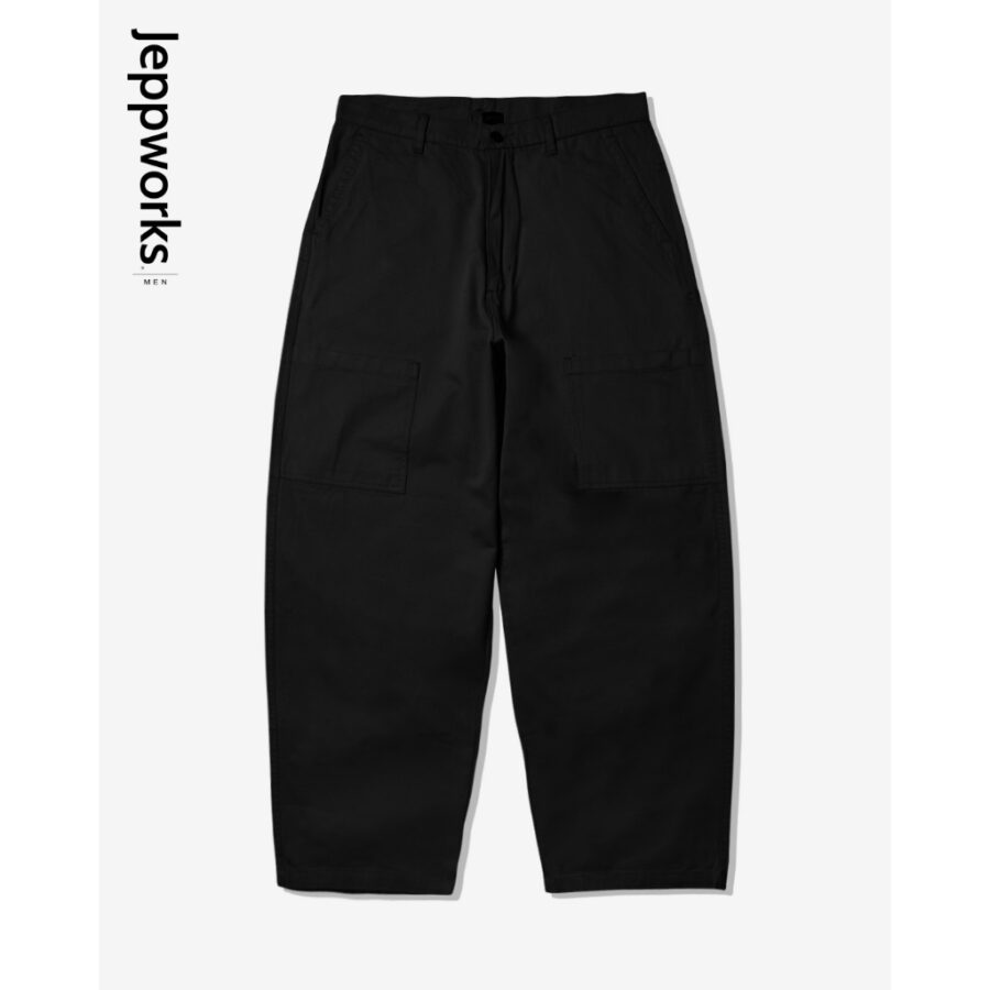 Jeppworks Pocket Knee Barrel Pants - Black