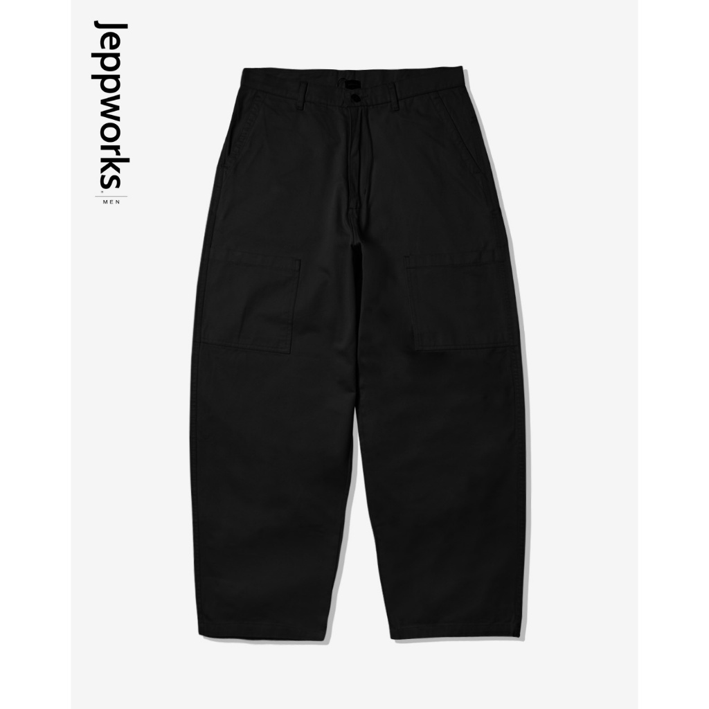 Jeppworks Pocket Knee Barrel Pants - Black