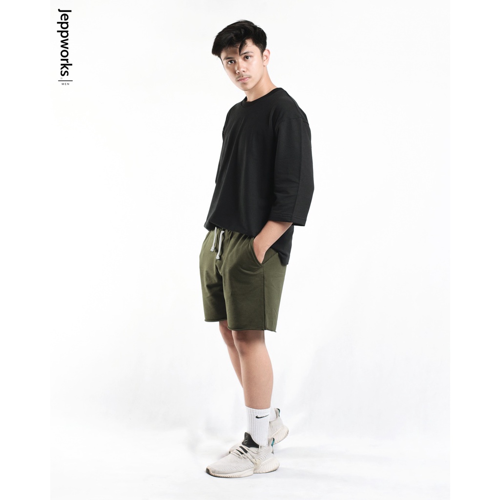 Jeppworks Celana Pendek Terry Army Green - Image 7
