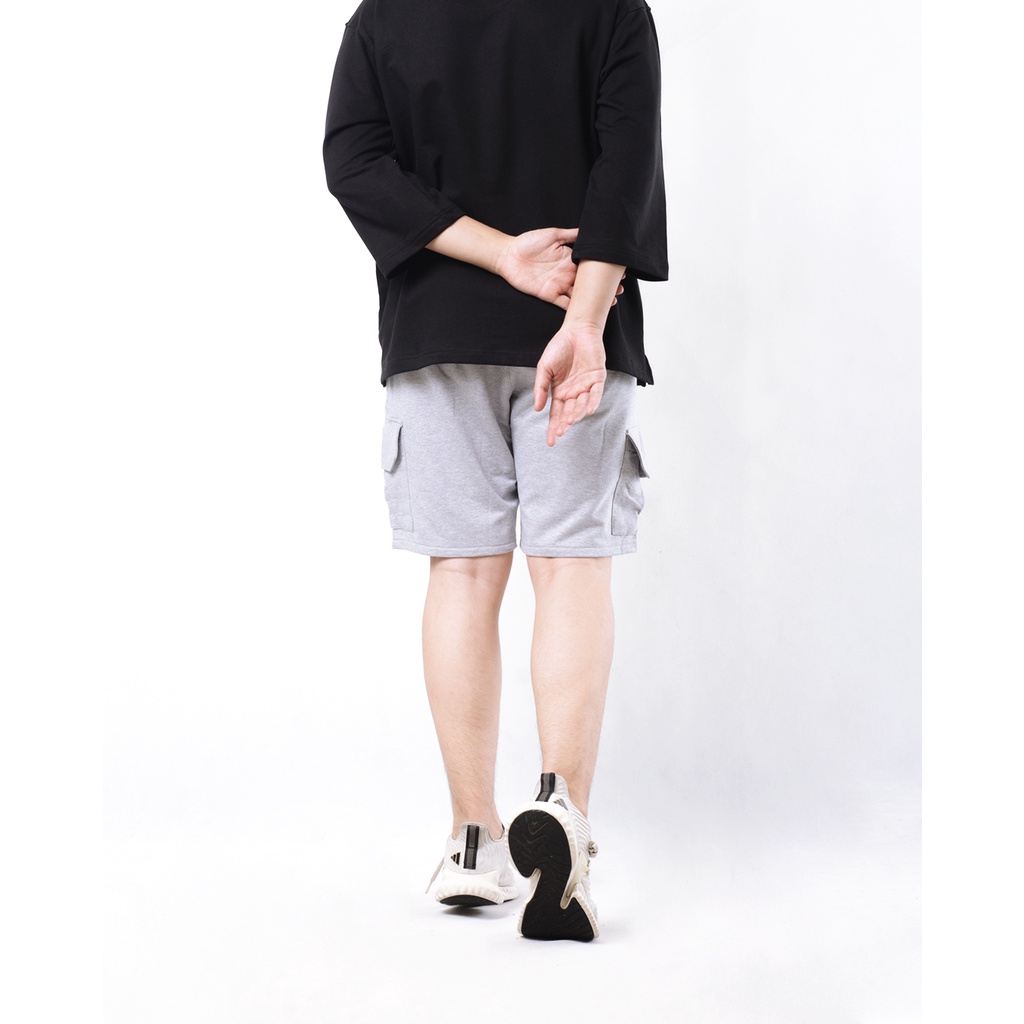 Jeppworks Celana Pendek Cargo Fleece Misty - Image 4