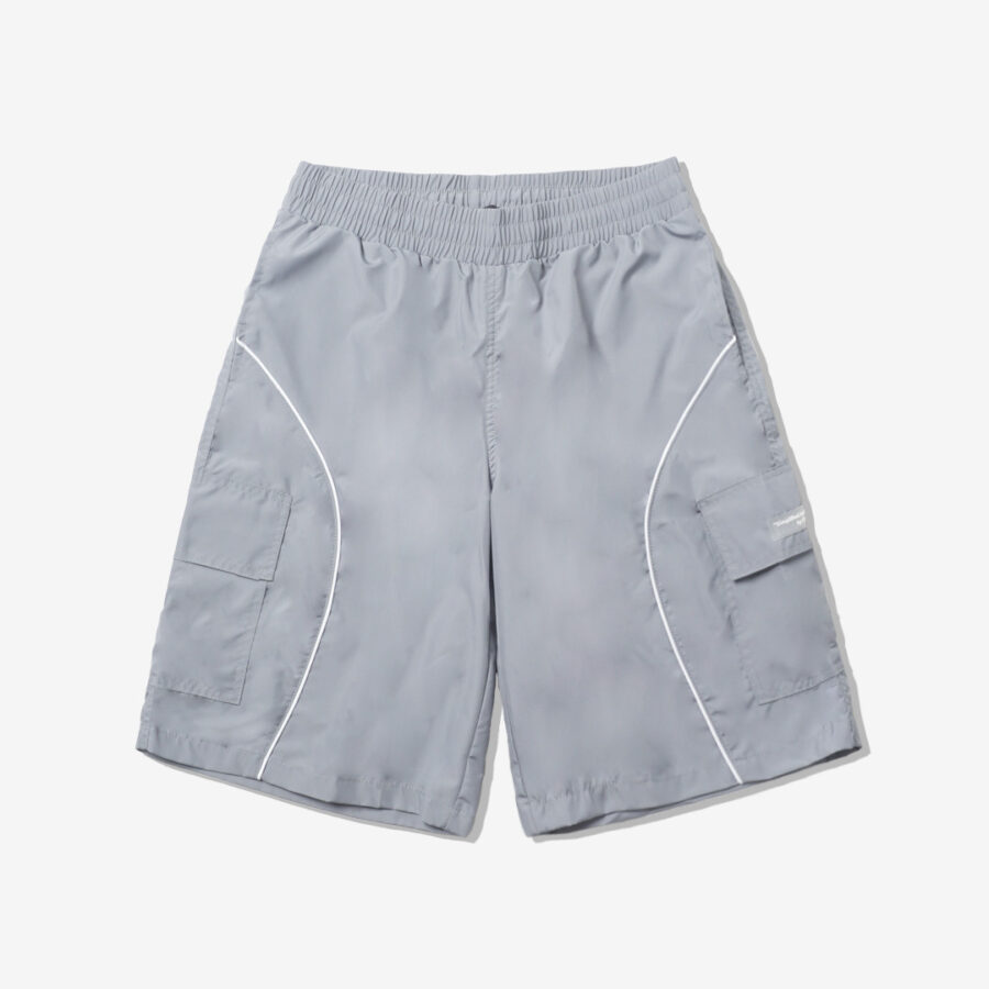 Fitch Studio Wide Leg 3/4 Cargo Short | Silver Grey