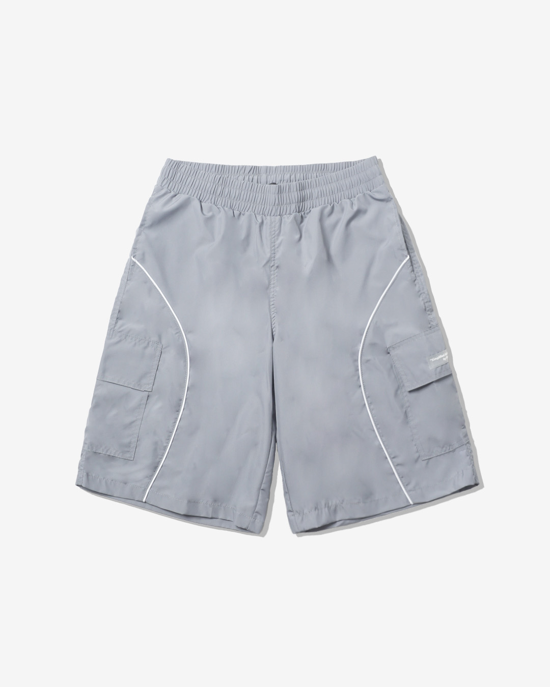 Fitch Studio Wide Leg 3/4 Cargo Short | Silver Grey