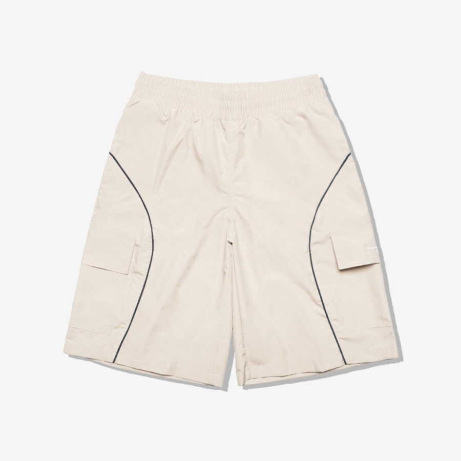 Fitch Studio Wide Leg 3/4 Cargo Short | Beige