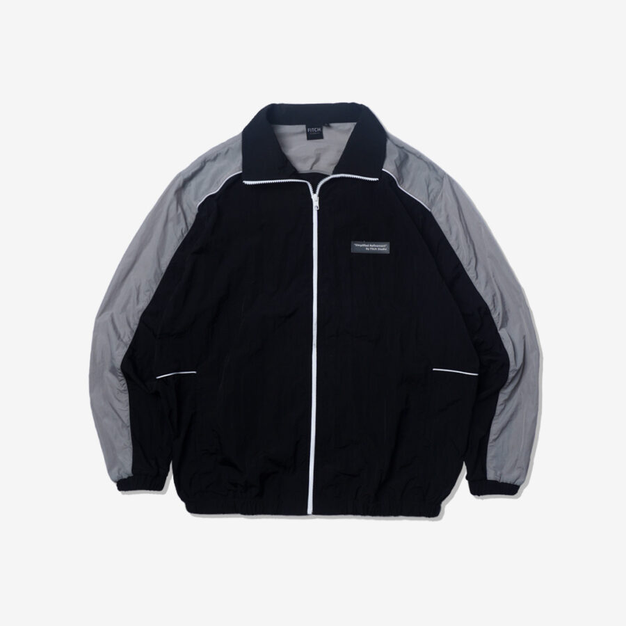 FITCH STUDIO | Tracksuit Crinkle Water Repellent | Black