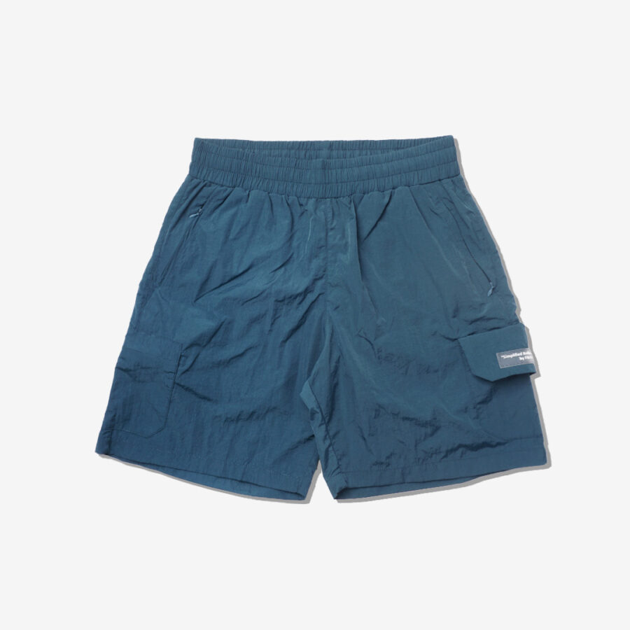 Fitch Studio Celana Pendek Cargo Nylon Crinkle V.1 | Steel Blue