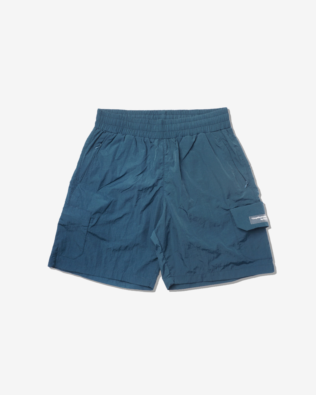Fitch Studio Celana Pendek Cargo Nylon Crinkle V.1 | Steel Blue