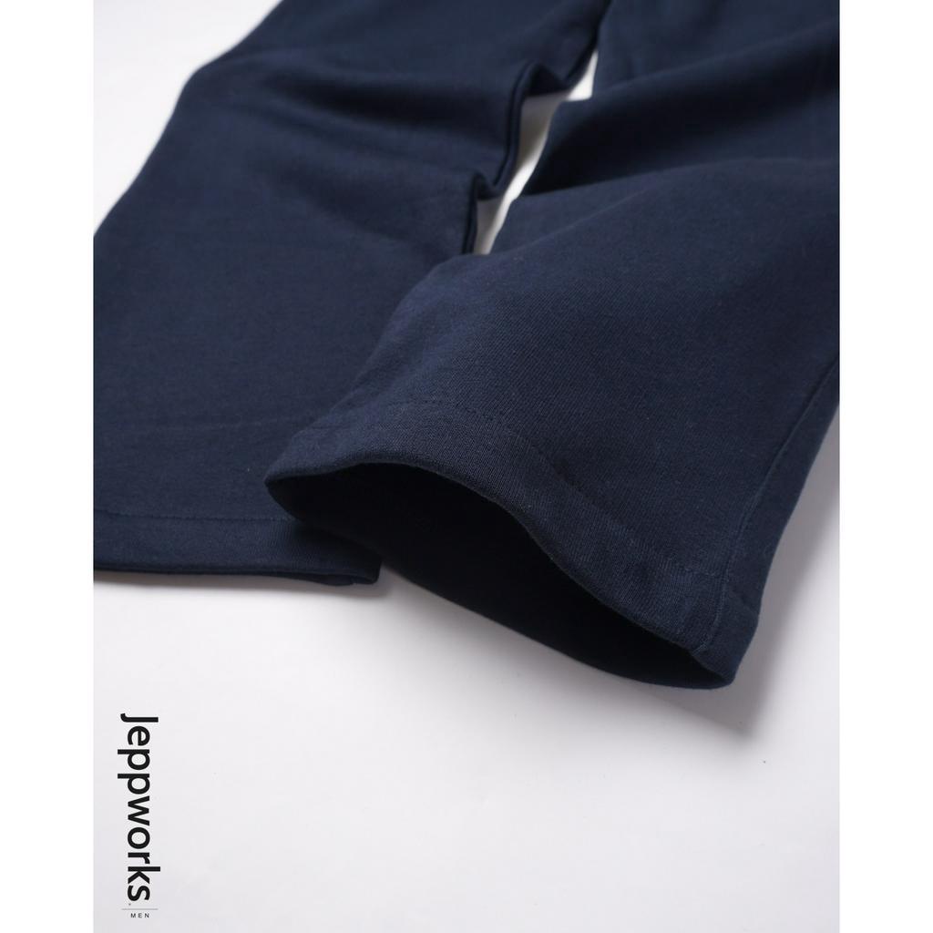 Jeppworks Relax Pants Celana Panjang Fleece Navy - Image 5