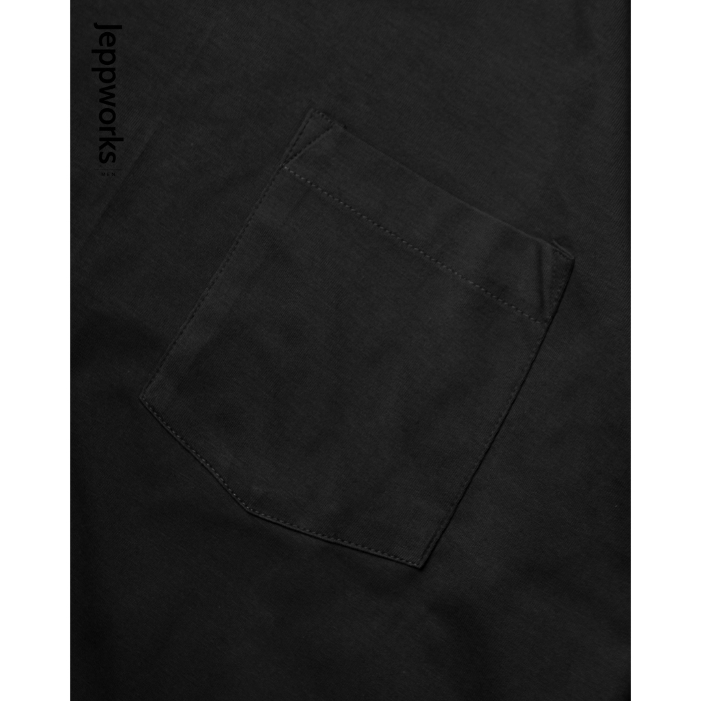 Jeppworks Oversize Pocket Tee - Black - Image 4