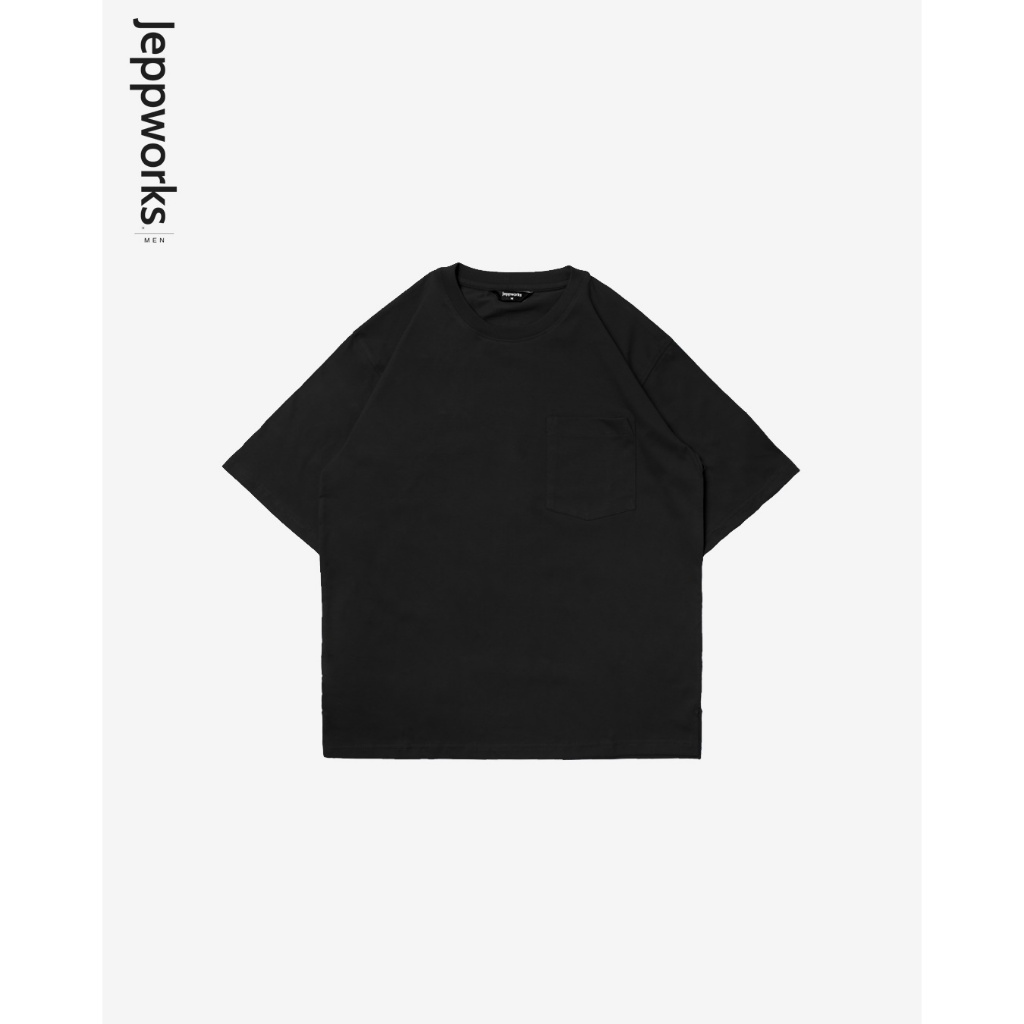 Jeppworks Oversize Pocket Tee - Black