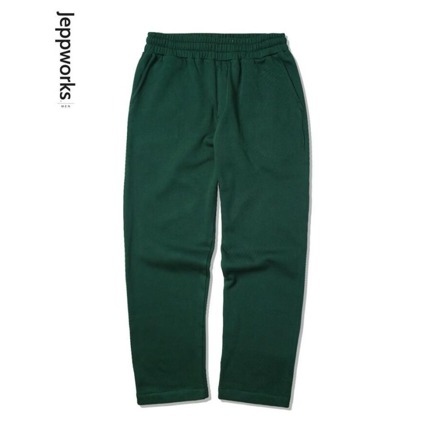 Jeppworks Relax Pants Celana Panjang Fleece Hijau Botol