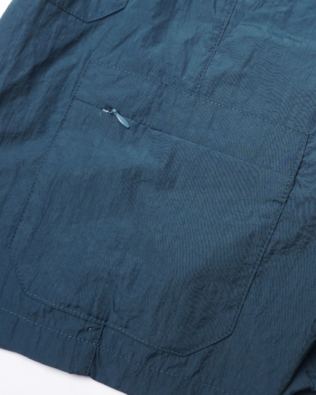 Fitch Studio Celana Pendek Cargo Nylon Crinkle V.1 | Steel Blue - Image 3