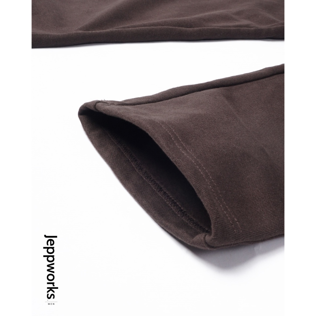 Jeppworks Relax Pants Celana Panjang Fleece Coffee - Image 4