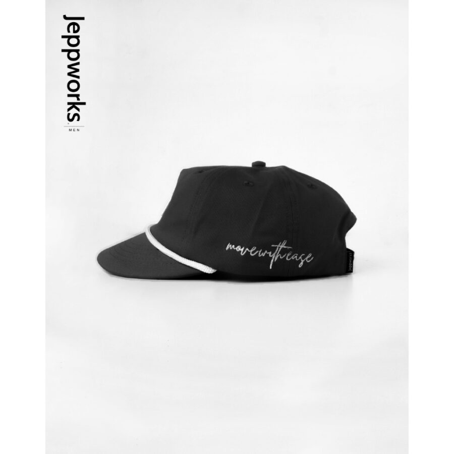 Jeppworks Classic 90s Rope Hat - Black