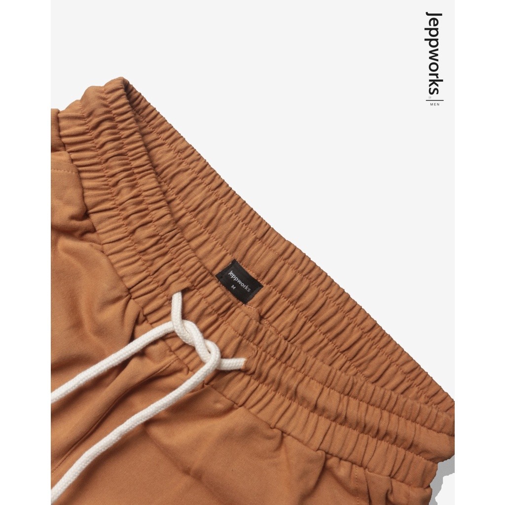 Jeppworks Celana Pendek Terry Almond Brown - Image 5