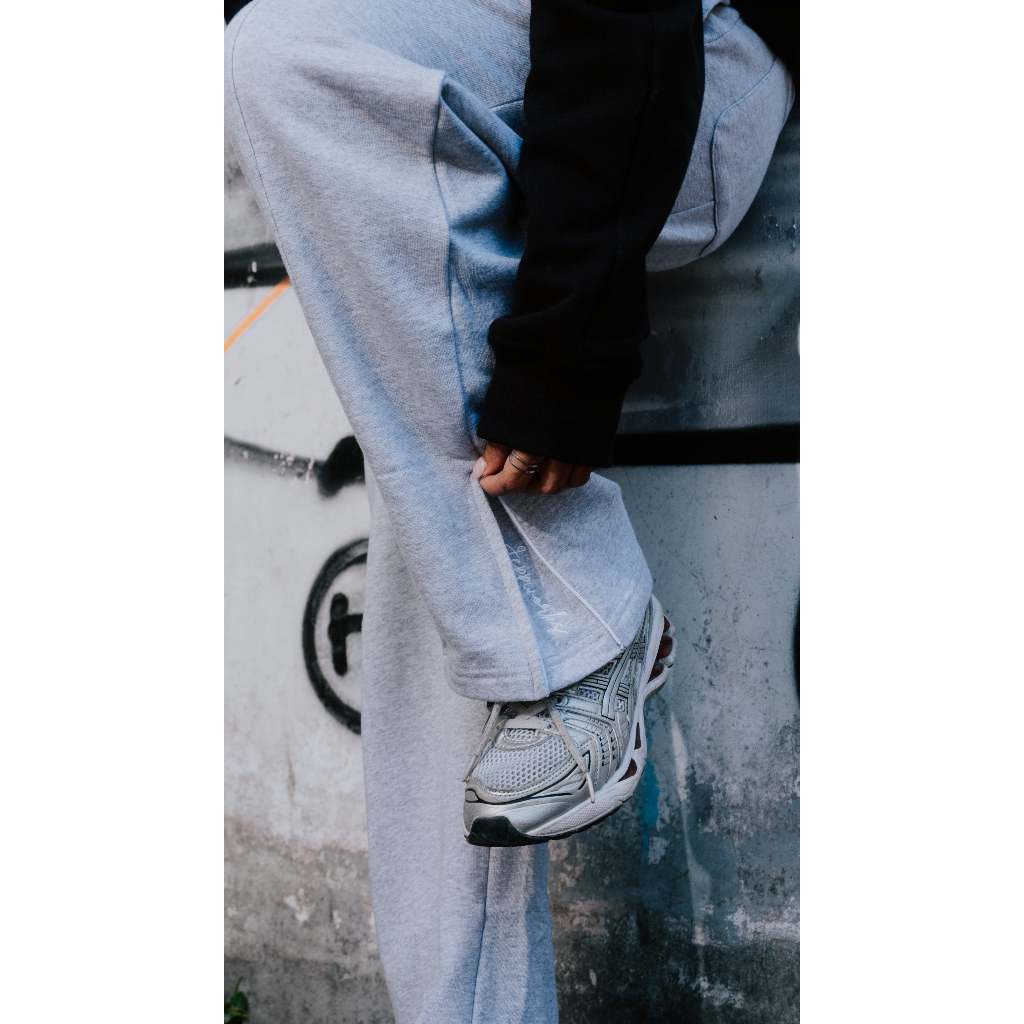 Jeppworks Comfy Baggy Pants Halfzip Embroidery - Misty - Image 2