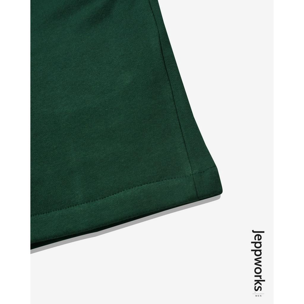 Jeppworks Celana Pendek Comfy Fleece Hijau Botol - Image 8