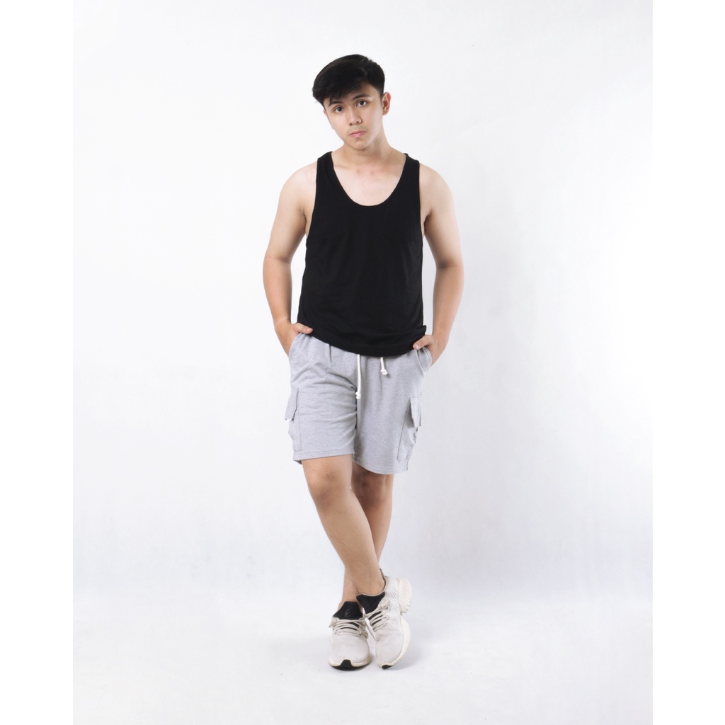 Jeppworks Jersey Sleeveless Tee Singlet Black - Image 2