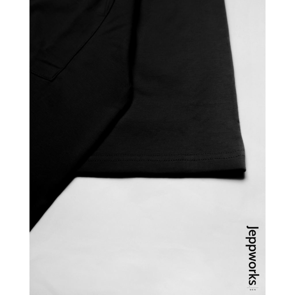 Jeppworks Oversize Pocket Tee - Black - Image 5