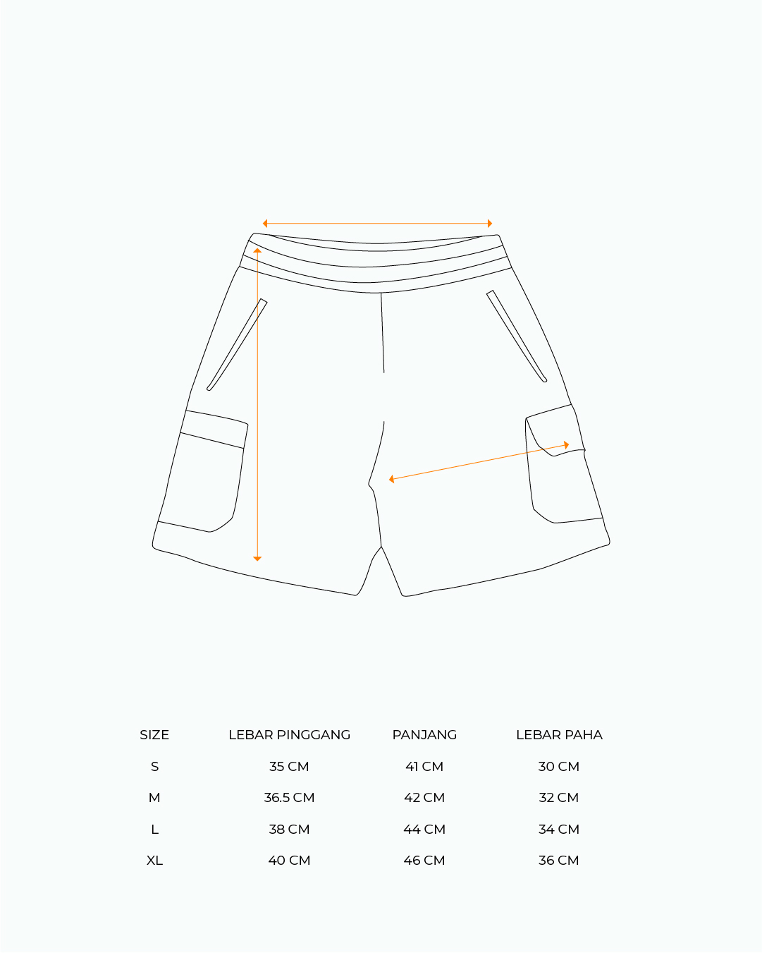 Fitch Studio Celana Pendek Cargo Nylon Crinkle V.1 | Army - Image 8