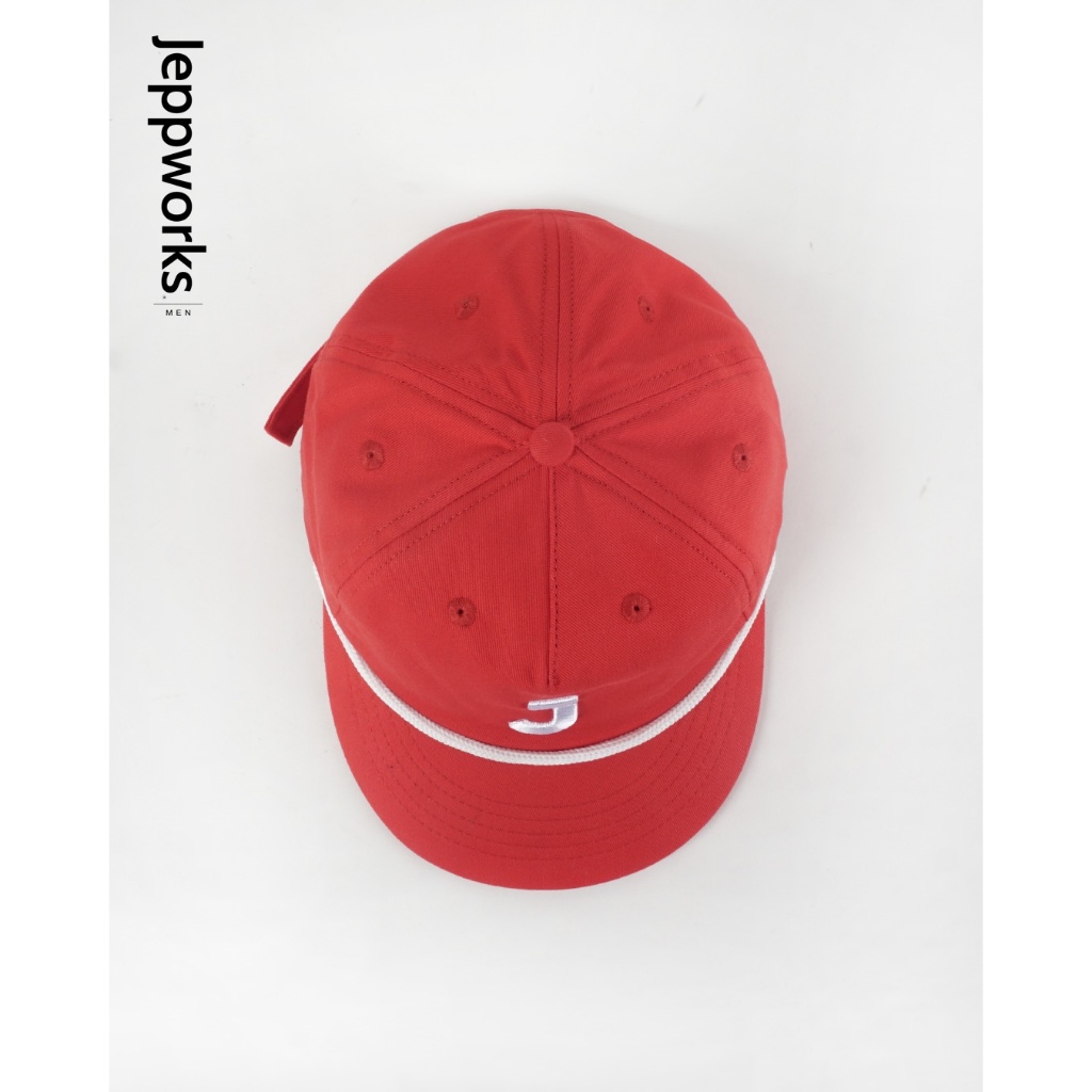 Jeppworks Classic 90s Rope Hat - Red - Image 4
