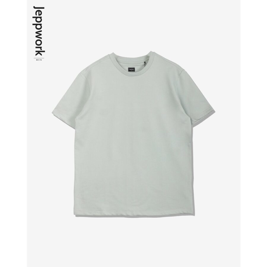 Jeppworks T-SHIRT Kerah Bulat Lengan Pendek Terry Seafoam Green