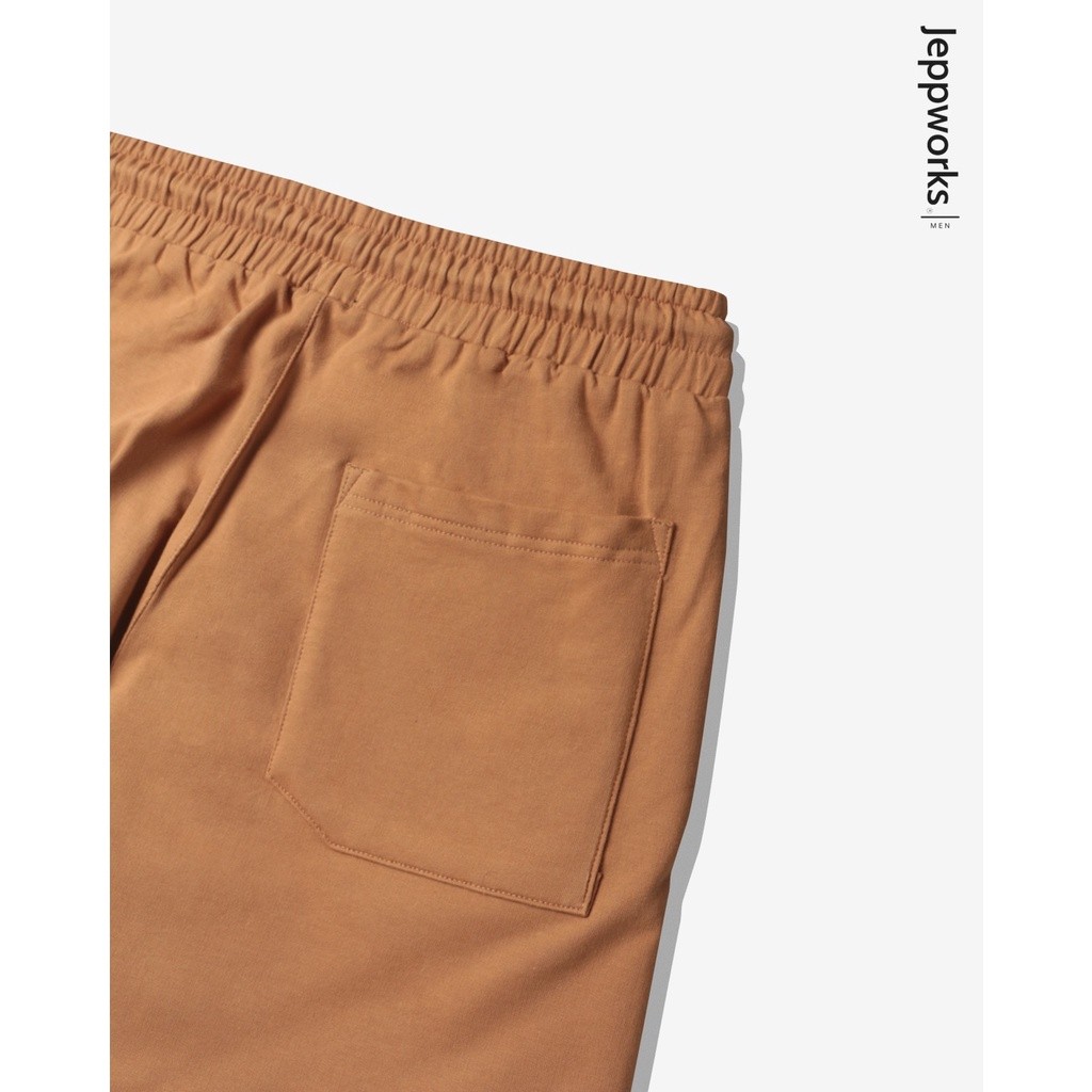 Jeppworks Celana Pendek Terry Almond Brown - Image 4