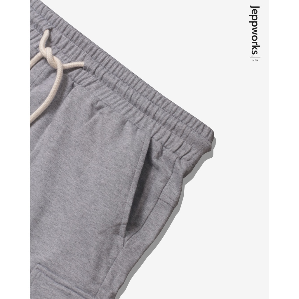 Jeppworks Celana Pendek Cargo Fleece Misty - Image 3