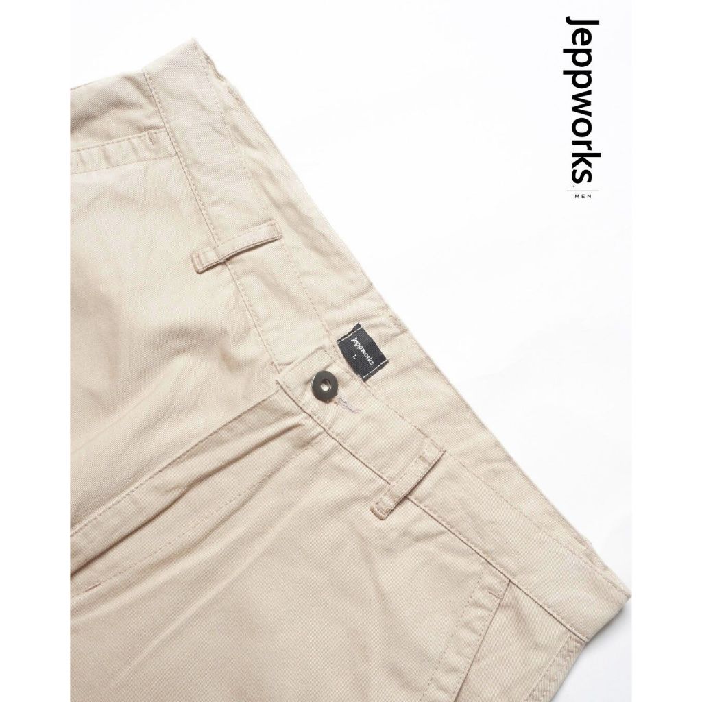 Jeppworks Pocket Knee Barrel Pants - Cream - Image 3